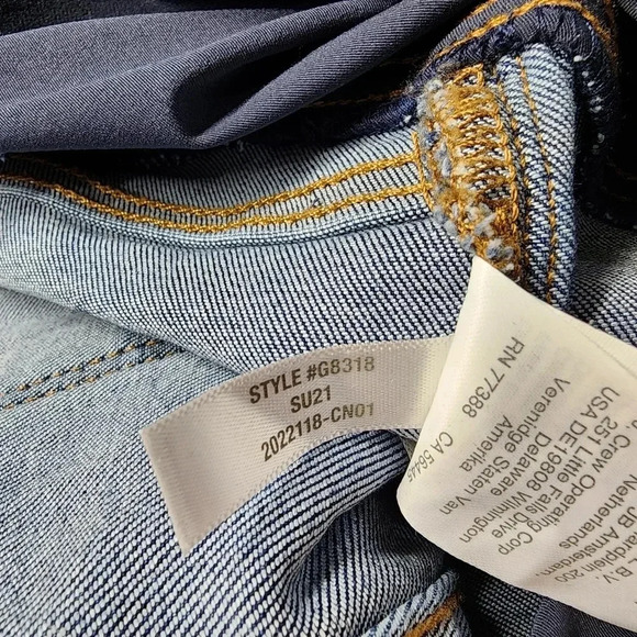 Madewell Materity Skinny Jeans Size 32 Blue - Picture 9 of 12